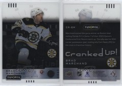 2023-24 Upper Deck Synergy Cranked Up 809/849 Brad Marchand #CR-BM 1ik9