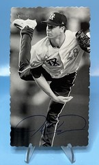 2023 Topps Heritage #DB-5 Jacob deGrom Deckle Edge Boxloader High Number