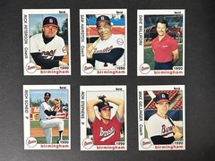 1990 Birmingham Barons Team Set- Complete (30/30)- Best Cards : NRMT-MT