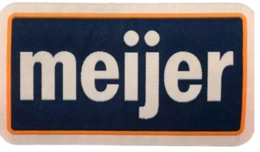 2024 Meijer Ad Advertising Jersey Patch – Orange Border