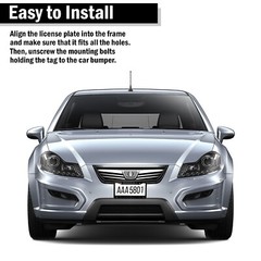 Dallas Cowboys License Plate Frame Cover – Black – EliteAuto3K