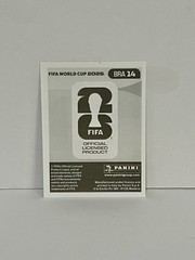 Vinicius Junior Vini Jr 2026 Panini FIFA World Cup Sticker Brazil BRA 14 Base