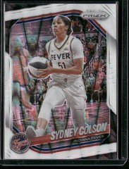 2025 Panini Prizm WNBA #1 Sydney Colson White Seismic Prizms