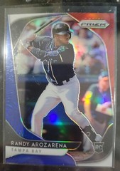 Lot Of (6) Randy Arozarena Rookies – Optic Silver,Prizm 2Teal,Tie Dye,White&RWB