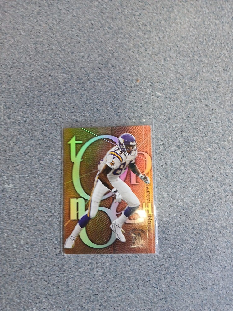 Randy Moss 2001 Skybox Molten Metal Top Notch # 14 Of 15 TN