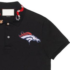 10 pcs Denver Broncos Football Logo Size 4.3 in x 2.3 in Sew Iron on Patches