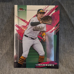 topps finest 2025 Nick Kurtz Oakland Athletics #300 Rare Refractor rc
