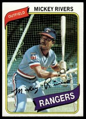 1980 Topps #485 Mickey Rivers