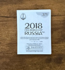2018 PANINI STICKER WORLD CUP RUSSIA NEYMAR JR BRAZIL BLACK #371 MINT