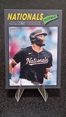2026 TOPPS HERITAGE JAMES WOODS DARK GREY BORDER #295