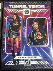 2025 Donruss WNBA Rickea Jackson My House Tunnel Vision Franchise Features Lot