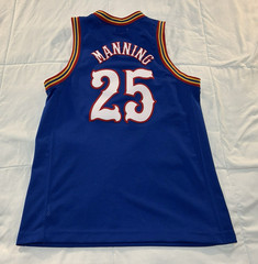 Stitched Retro Brand DANNY MANNING #25 Kansas Jayhawks Jersey Mens Medium