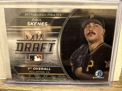 2023 Bowman Draft – Bowman Draft Night Paul Skenes #BDN-7 (RC)