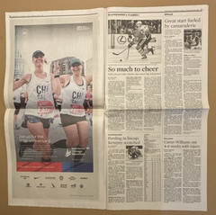 2016 Chicago Tribune Nov. 2 Section 3 Cubs World Series 14 pages – Carl Edwards