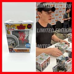 JOHN CENA Signed Peacemaker Funko Pop #1110 The Suicide Squad – COA & PICTURE