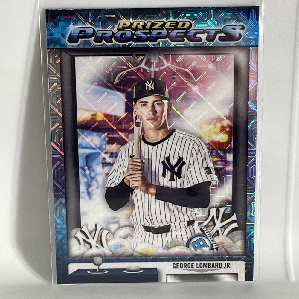 2025 Bowman Draft Mega Mojo Prized Prospects George Lombard Jr. #PP-3 Yankees