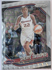 2025 Panini Prizm WNBA #21 Sheryl Swoopes Swirl Prizms