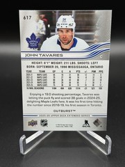 2025-26 Upper Deck Extended Series John Tavares Silver Outburst #617