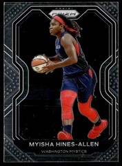 2021-22 Panini Prizm WNBA Myisha Hines-Allen Washington Mystics #40