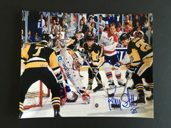 KEVIN STEVENS AUTOGRAPHED 8 X 10 PITTSBURGH PENGUINS PHOTO