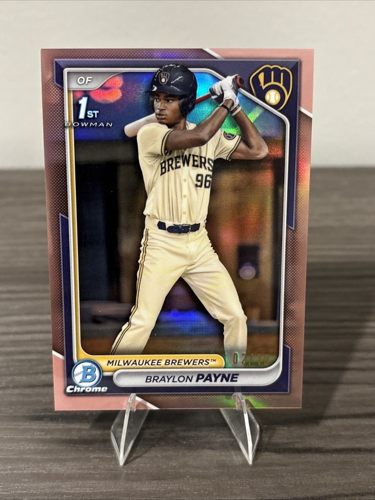 2024 Bowman Chrome Braylon Payne 1st Bowman Rose /10 #BDC-72