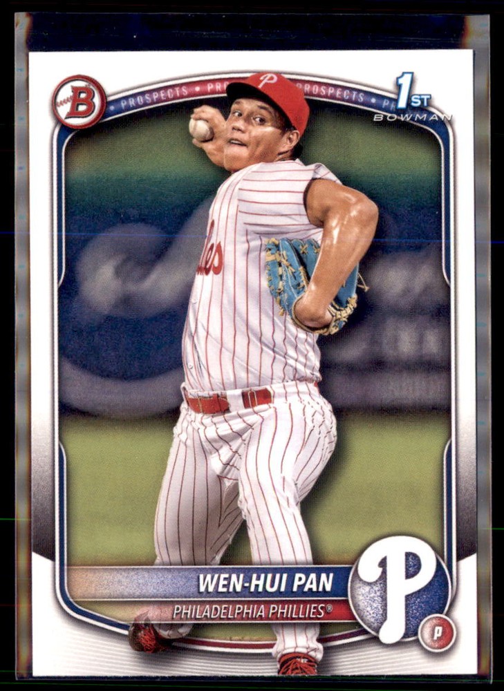 2025 Bowman Prospect Paper Wen Hui Pan #BP-6 5 Card Lot