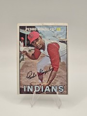 1967 Topps #424 Pedro Gonzalez Cleveland Indians