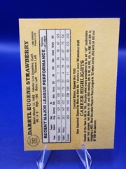 Darryl Strawberry 1985 Donruss #312 New York Mets – A64