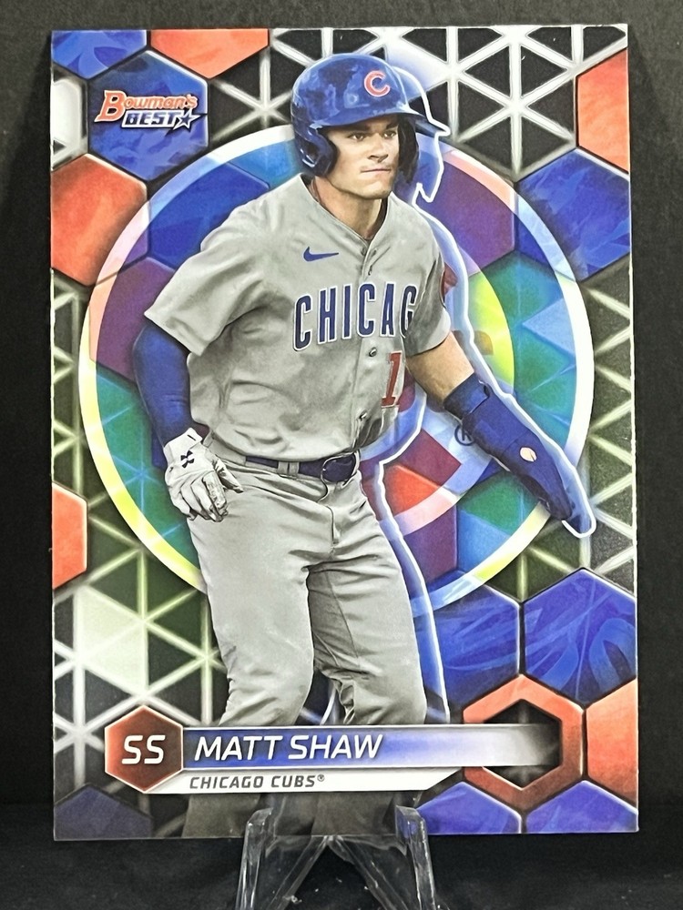 2023 Bowman&rsquo;s Best – Top Prospects Matt Shaw #TP-28 (RC)