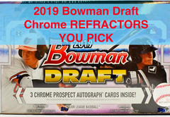 2019 Bowman Draft Chrome REFRACTOR Prospects BDC-1 to BDC-200 – YOU PICK!