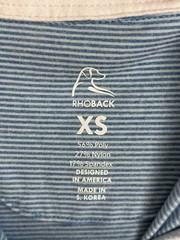 Phoenix Final Four 2024 Shirt Women’s Extra Small Blue Striped Rhoback 1/4 Zip