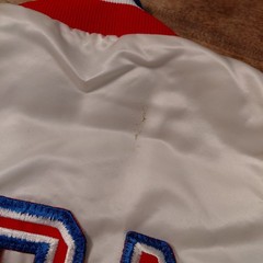 Vintage Team USA GE Baseball 1984 Olympics Swingster Satin Jacket Size Medium