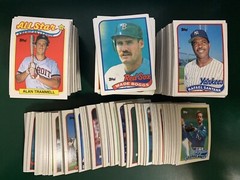 1989 Topps SET BREAK singles – stars, rookies, commons, HOFers, #601-792