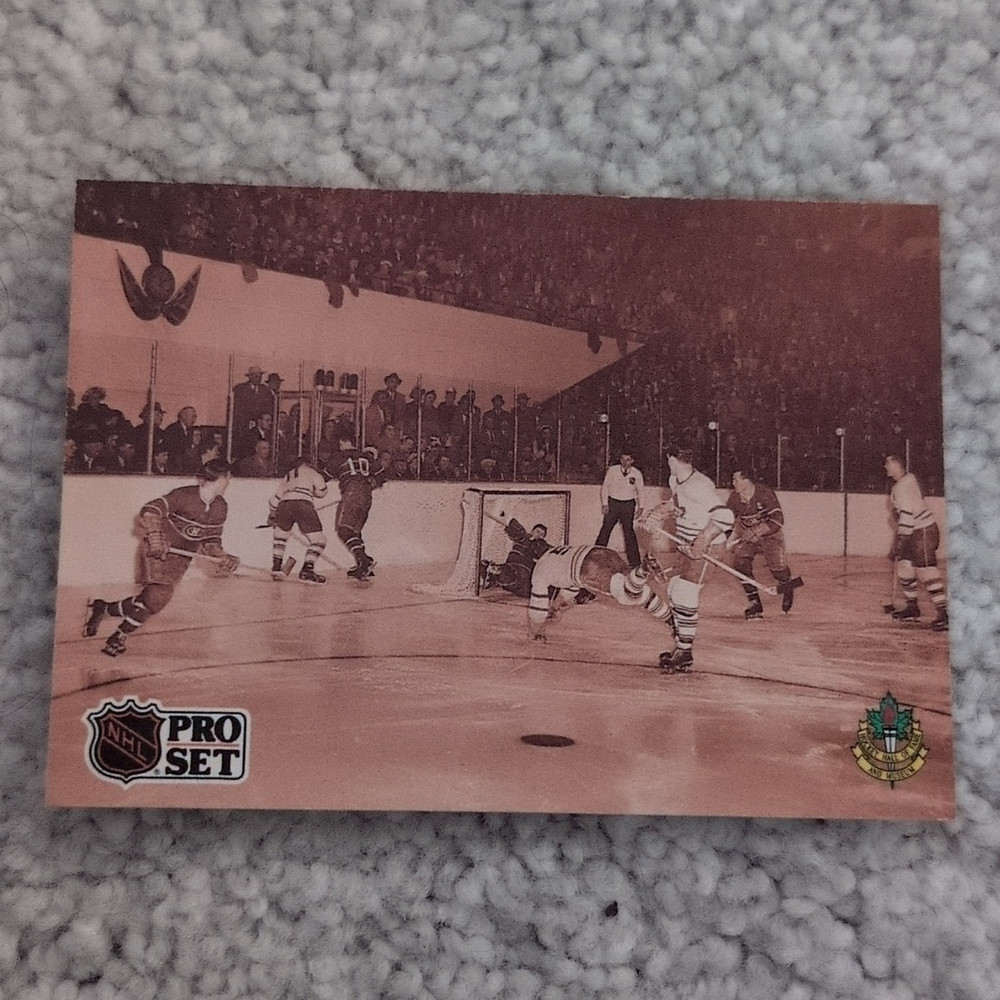 Pro Set 1991-92 Bill Barilko The End of the Innocence #340 Toronto Maple Leafs