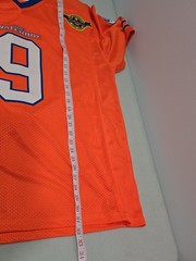 The Waterboy Bobby Boucher #9 Football Jersey XL Bourbon Bowl Adam Sandler