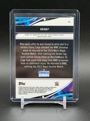 Edge 2021 Topps Finest WWE #53 X-Fractor
