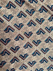 1980 XIII Olympic Winter Games Lake Placid Scarf by Athalon 100% Acetate