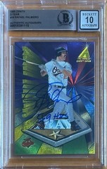 RAFAEL PALMEIRO SIGNED w/ »569 HR&rsquo;S » 1995 ZENITH Z-TEAM BAS BGS AUTOGRAPH 10 AUTO