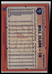 2026 Topps Series 1 #T91-11 Will Clark 1991 35th Anniversary Crackle Foil Insert