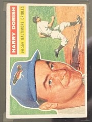 1956 Topps #167 Harry Dorvish White Back Rare WB. SGC 3.5 (45)–VG+