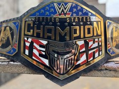 LA Knight customize united states championship belt wrestling title adult size