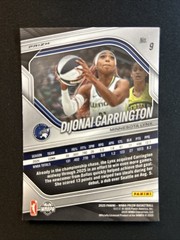 2025 Panini Prizm WNBA – DiJonai Carrington #9 White Seismic Prizm