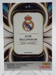 2025-26 Panini Select La Liga Jude Bellingham Equalizers #15 Blue Pulsar
