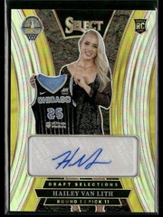 2025 Panini Select WNBA – Draft Selections Signatures Hailey Van Lith…