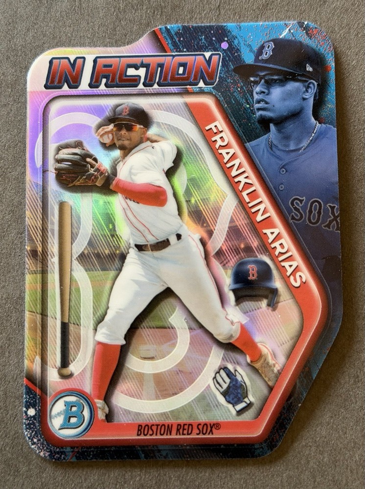 2025 Bowman Draft #BIA-26 Franklin Arias Bowman In Action
