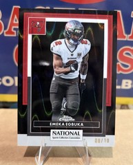 2026 Topps Chrome National NSCC Emeka Egbuka Black Raywave /10