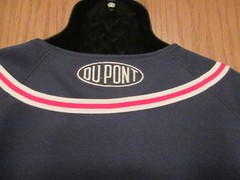 JEFF GORDON Racing Baseball Jersey, Navy Blue, Red and White Striping, L