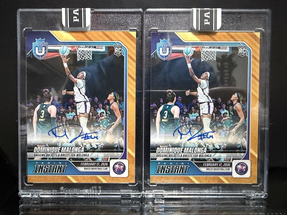 Dominique Malonga 2026 Panini Unrivaled #47 Rookie Auto Autograph Gold /10