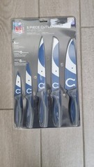NFL Indianapolis Colts 5-Piece Cutlery Knife Set, New Factory Sealed