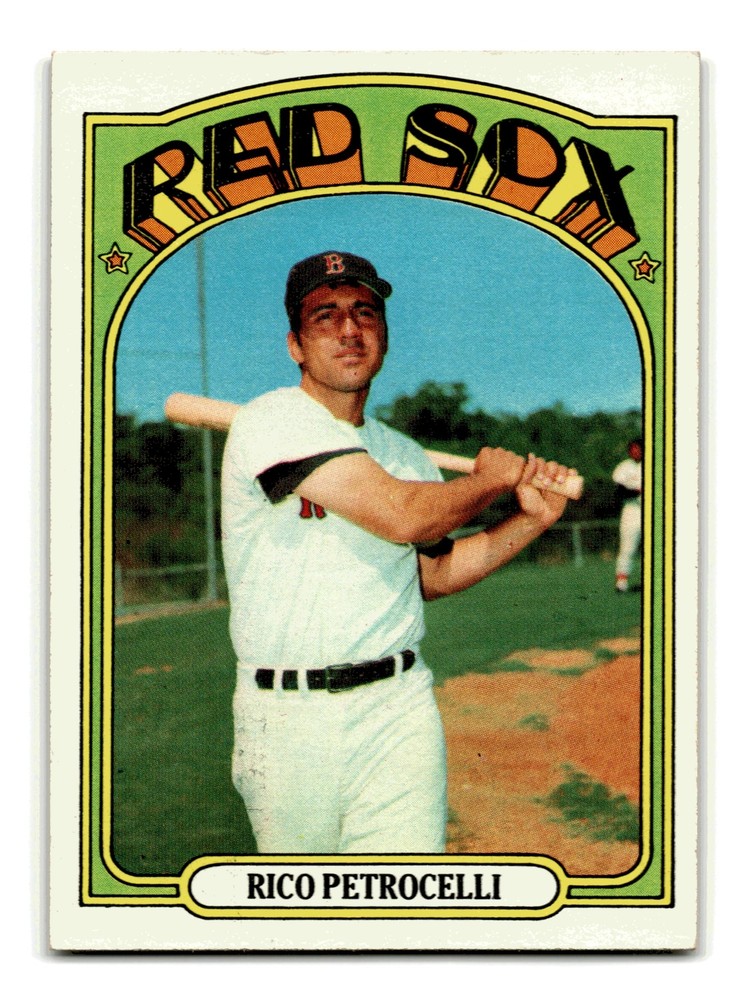 Rico Petrocelli 1972 Topps #30 Boston Red Sox EX-MINT